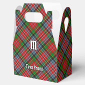 Clan MacPherson Tartan Favor Box Bedankdoosjes (Geopend)