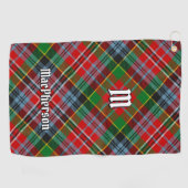 Clan MacPherson Tartan Golf Handdoek (Horizontaal)