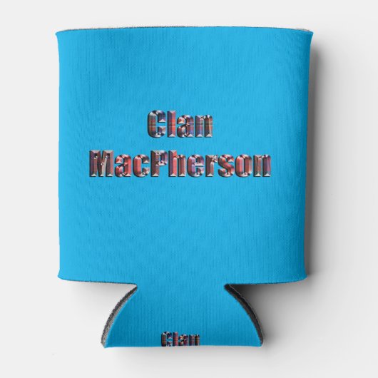 Clan Macpherson Tartan Naam, Koelbox Blikjeskoeler (Voorkant)