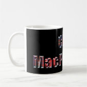 Clan Macpherson Tartan Nom, Mug (Gauche)
