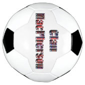 Clan Macpherson Tartan Nom, Soccerball (Tourné)