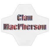 Clan Macpherson Tartan Nom, Soccerball (Plat)