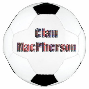 Clan Macpherson Tartan Nom, Soccerball