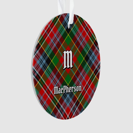 Clan MacPherson Tartan Ornament (devant)
