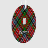 Clan MacPherson Tartan-Ornament Ornament (voorkant)