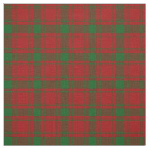 Clan MacQuarrie Scottish Tartan Plays Fabric Stof
