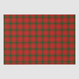 Clan MacQuarrie Tartan en Crest Tissuepapier