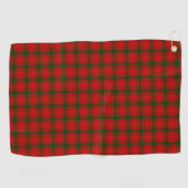 Clan MacQuarrie Tartan Pset Golfhanddoek (Horizontaal)