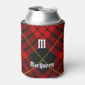 Clan MacQueen Tartan Blikjeskoeler (Blikje Voorkant)