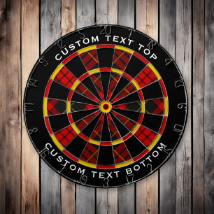 Clan MacQueen Tartan Dartbord
