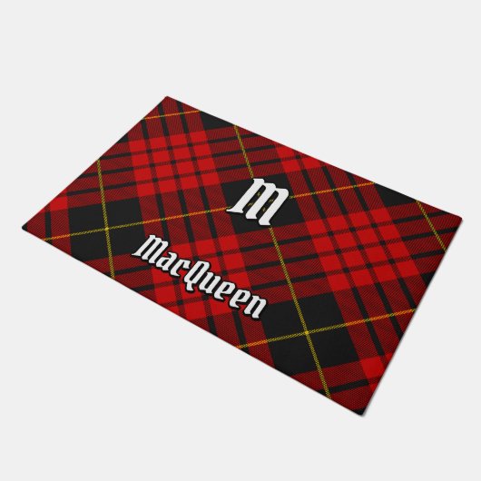 Clan MacQueen Tartan Deurmat (Schuin)