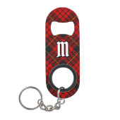 Clan MacQueen Tartan Mini Flessenopener (Voorkant)