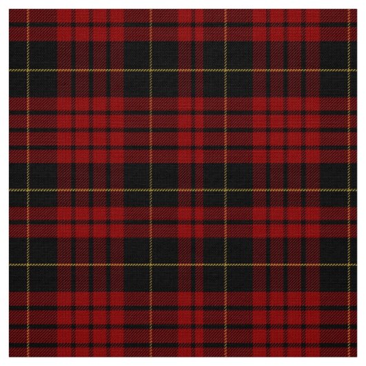 Clan MacQueen Tartan Plaid Fabric Stof (Swatch)