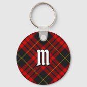 Clan MacQueen Tartan Sleutelhanger (Voorkant)