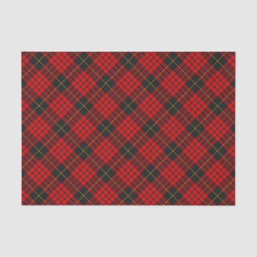 Clan MacQueen Tartan Tissuepapier (Voorkant)