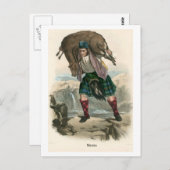 Clan Macrae Briefkaart (Voorkant / Achterkant)