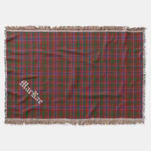 Clan MacRae Tartan Pset Custom Throw Blanket Deken
