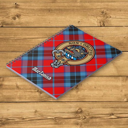 Clan MacTavish Crest over Tartan Notitieboek
