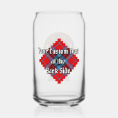 Clan MacTavish Crest sur Tartan (Verso)