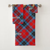 Clan MacTavish Crest sur Tartan (En situation)