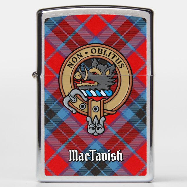 Clan MacTavish Crest Zippo Lighter (Voorkant)