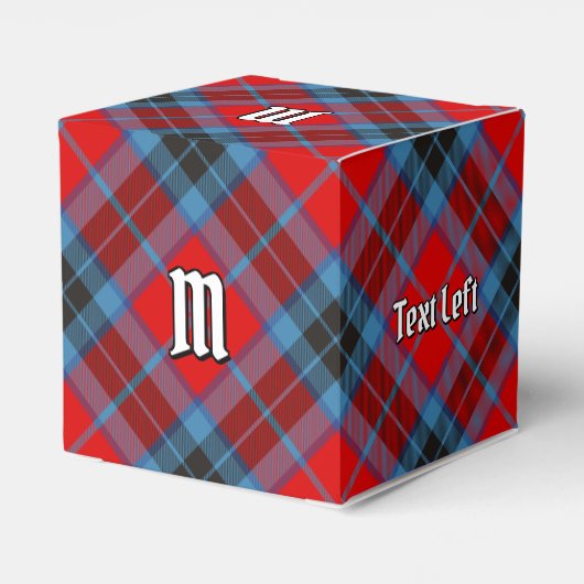 Clan MacTavish Tartan Bedankdoosjes (Achterkant)