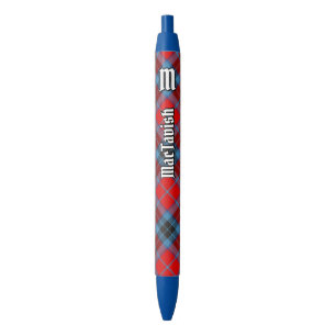 Clan MacTavish Tartan Blauwe Inkt Pen