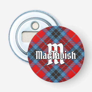 Clan MacTavish Tartan Button Flesopener