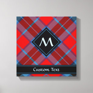 Clan MacTavish Tartan Canvas Afdruk
