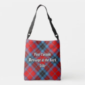 Clan MacTavish Tartan Crossbody Tas (Achterkant)