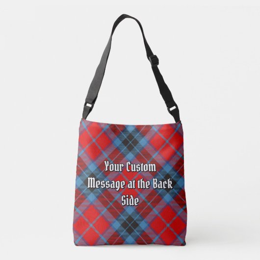Clan MacTavish Tartan Crossbody Tas (Achterkant)