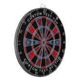 Clan MacTavish Tartan Dartbord (Voorkant Links)