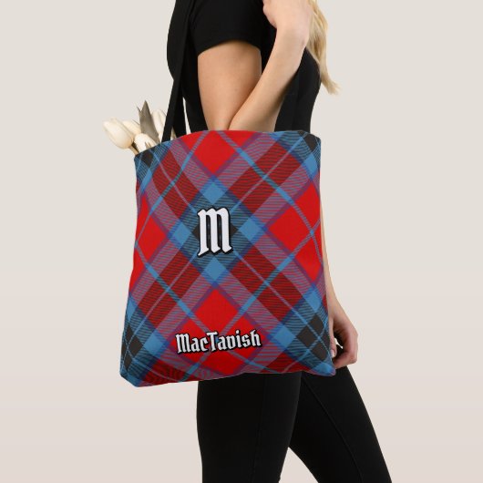 Clan MacTavish Tartan Draagtas (Dichtbij)