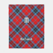 Clan MacTavish Tartan Fleece Deken (Voorkant)