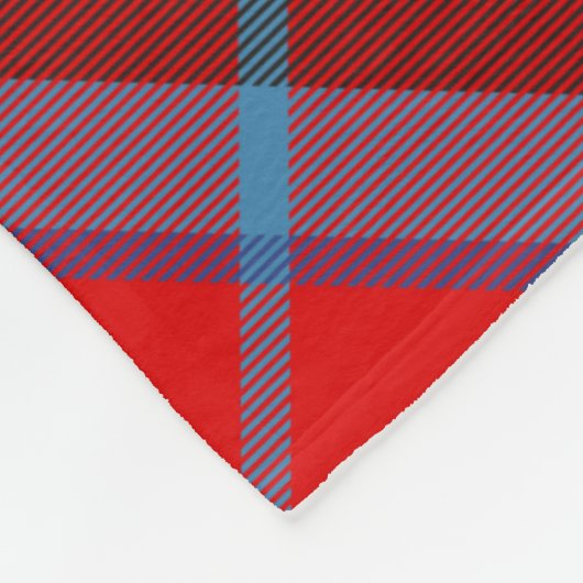 Clan MacTavish Tartan Fleece Deken (Hoek)