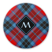 Clan MacTavish Tartan Keramische Knop (Voorkant)