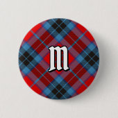 Clan MacTavish Tartan Ronde Button 5,7 Cm (Voorkant)