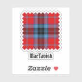Clan MacTavish Tartan Sticker (Vel)