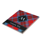 Clan MacTavish Tartan Tegeltje (Zijkant)