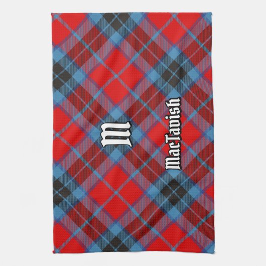 Clan MacTavish Tartan Theedoek (Verticaal)