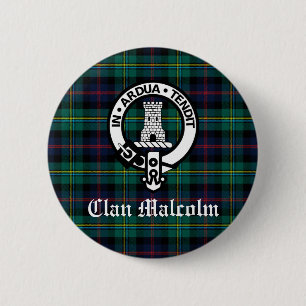 Clan Malcolm Crest Badge et Tartan