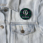Clan Malcolm Crest Badge et Tartan (En situation)