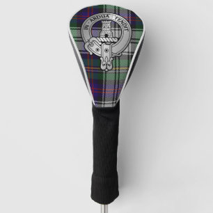 Clan Malcolm Crest & Dress Tartan Golf Head Hoesje Golfheadcover