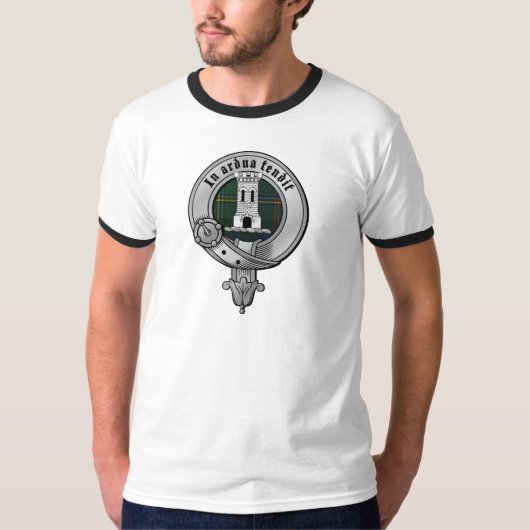Clan Malcolm Mannen Shirt (Voorkant)