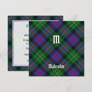 Clan Malcolm Tartan Kaart