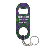 Clan Malcolm Tartan Mini Flessenopener (Achterkant)