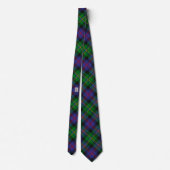 Clan Malcolm Tartan Stropdas (Achterkant)