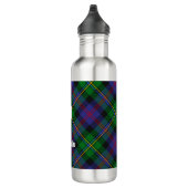 Clan Malcolm Tartan Waterfles (Rechts)