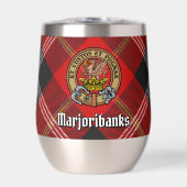 Clan Marjoribanks crête sur Tartan (Avant)