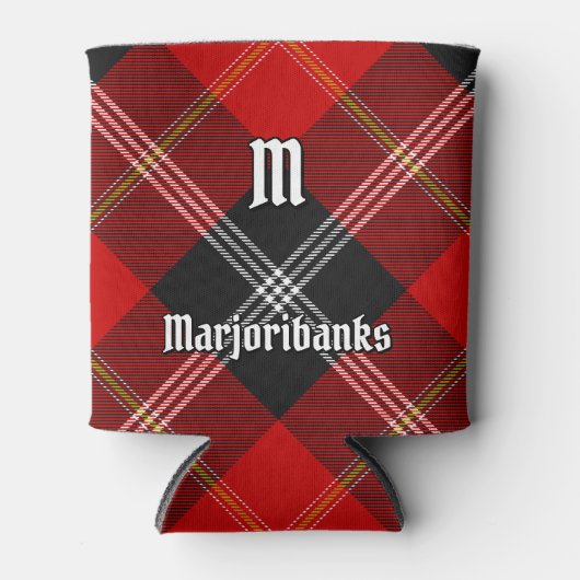Clan Marjoribanks Tartan Blikjeskoeler (Voorkant)